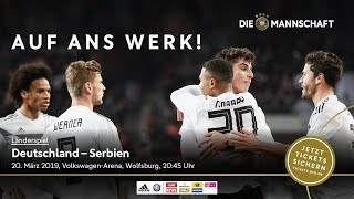 Die Mannschaft in Wolfsburg Sei dabei [upl. by Gilford]