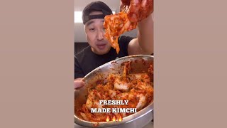 Easy Kimchi Recipe 🔥👨🏻‍🍳🥬 [upl. by Steck926]