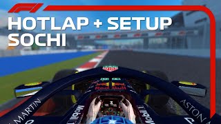 Hotlap Sochi 12380  SETUP  F1 MOBILE RACING [upl. by Edwyna]