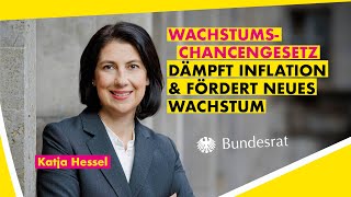 Katja Hessel FDP zum Wachstumschancengesetz im Bundesrat am 20102023 [upl. by Aralc]