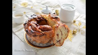 Cimabella di Pan brioche ai frutti di bosco  Ricette che Passione [upl. by Leahcimnoj]