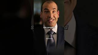 Intriguing Welcome By Louis litt 😳💣 louislitt suits tvshow shorts [upl. by Lally]