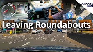 How to Exit Roundabouts Safely in the UK [upl. by Orvil684]