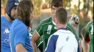 Stringer and Parisse Scuffle [upl. by Locklin695]