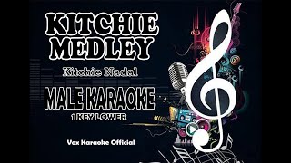 KITCHIE NADAL MEDLEY  Kitchie Nadal  MALE KARAOKE 1 KEY LOWER [upl. by Hayilaa369]