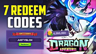 NEW ALL WORKING CODES FOR DRAGON ADVENTURES IN 2024 ROBLOX DRAGON ADVENTURES CODES [upl. by Potts]