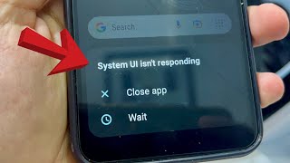 System UI isnt responding  Stop in settings [upl. by Urson]