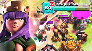 Esperpento845 ya tiene la Reina nivel 50 🤩 Clash of Clans [upl. by Rimisac163]