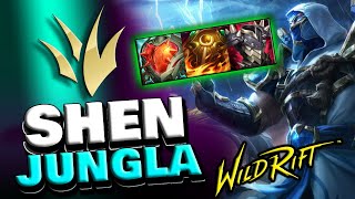 Como JUGAR SHEN En La JUNGLA de WILD RIFT [upl. by Ahsitneuq]