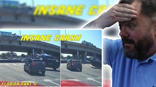 BRITS React to BEST OF FLORIDA DRIVERS  20 Minutes of Road Rage Bad Drivers amp More [upl. by Anstus579]