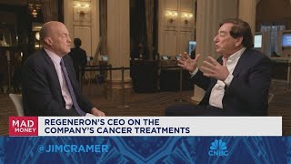 AI is the big thing right now but the real tool is genetics says Regeneron CEO Dr Schleifer [upl. by Aisad]