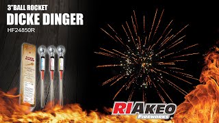 3 INCH BALL ROCKET ► HF24850R ► RIAKEO FIREWORKS [upl. by Macgregor]