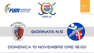 Serie A1  G5  Tierre Chimica Montebello H x TR Azzurra Novara [upl. by Irehc]