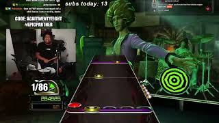 Guitar Hero World Tour DRUMS Full Game FC Attempt Day 1 Acais Copyright Stream [upl. by Eidnim]