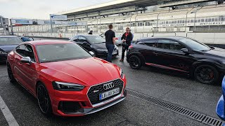 Audi RS5  Touristenfahrt Hockenheimring 31032024 Gruppe 1 [upl. by Ecirtnom]