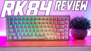 Unboxing and Review  Royal Kludge RK84 Mechanical Keyboard [upl. by Akiv]