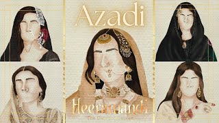 AZADI Audio Song  A M Turaz Heeramandi Sanjay Leela Bhansali Netflix [upl. by Oiluj]