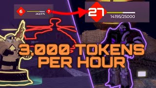 New BEST FASTEST WAY To Grind TOKENS  CHAPTER 2 SPEEDRUN IN 8 MINUTES  TOWER DEFENSE X  ROBLOX [upl. by Eloc]