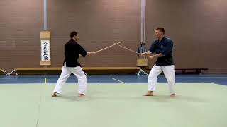 KEN NO KATA Aikibudo Sword Kata [upl. by Haimes]