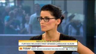 Nelly Furtado  Interview quotThe Today Showquot  September 14 2009 [upl. by Acinorev]