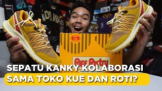 HYPEMANIA  SEPATU KANKY KOLABORASI SAMA ROTI [upl. by Nahtaj]