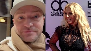 Justin Timberlake Makes NONAPOLOGY Jab Britney Spears Fires Back [upl. by Malia]