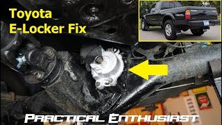 How To Rebuild A Toyota Tacoma ELocker Diff Lock Actuator [upl. by Agnot]