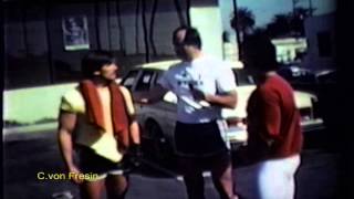 Golds Gym Venice parking lot horseplay 1982 [upl. by Trakas]