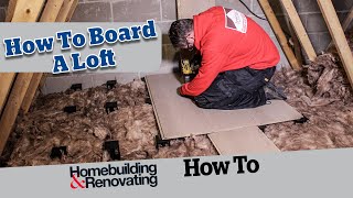 How to Board a Loft  ADVICE  Homebuilding [upl. by Aehsal491]