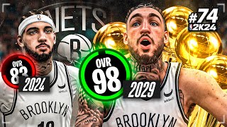 VOLTAMOS PARA BROOKLYN NBA 2K24 MyCareer Ep74 [upl. by Rochelle]