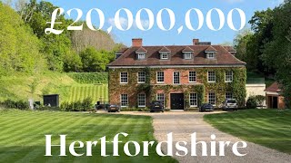 £20000000 Hertfordshire mansion with Damion Merry Luxury Property Partners [upl. by Sivert411]