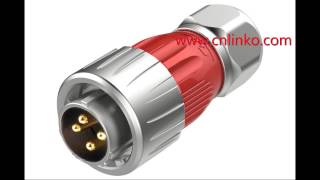 CNLINKO  DH20 Waterproof power connector [upl. by Ahsart850]