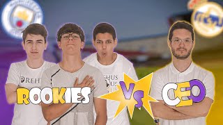 Rookies vs CEO 4  FIFA 24 ⚽️ [upl. by Atileda]