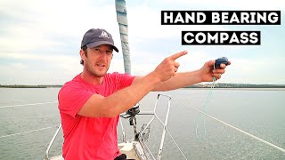 Hand Bearing Compass  Do You Need One  ⛵ Sailing Britaly ⛵ Gear [upl. by Rebmaed835]