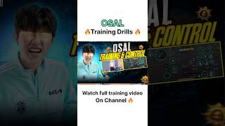 OSAL Training Drills And Control Sensi Code☄️ shortfeed osal ytshorts [upl. by Aiahc]