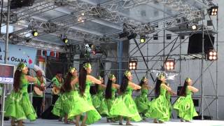 10th Aloha Summer Festival in OSAKA 2015 Waipuna Live 530 [upl. by Hum]