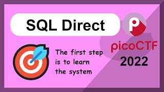 picoCTF 2022  Web App  SQL Direct [upl. by Loreen607]