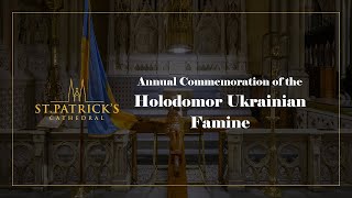 Annual Commemoration of the Holodomor Ukrainian Famine  November 23rd 2024 [upl. by Annavoj]