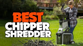 TOP 6 Best Chipper Shredder For 2022  Electric vs Gas Powered [upl. by Greenman]