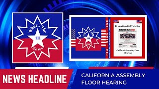 California Assembly Floor Hearing [upl. by Hadias]