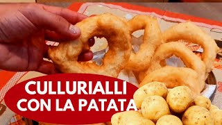 Cuddruriaddri o Cullurialli Ricetta ORIGINALE CALABRESE CON LE PATATE [upl. by Ecart671]