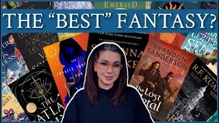 THE quotBESTquot FANTASY BOOKS 🤔 OVERHYPED UNDERHYPED AND APPROPRIATELY HYPED 💫 [upl. by Oinotla]