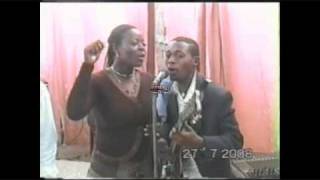 Fr Kool Matope chante avec deux québécoises après la prédication de Maman Kondo wa kondo [upl. by Massey528]