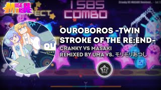 Custom 12★ ouroboros quad stroke of the Re End  Cranky VS MASAKI Remixed by uma vs モリモリあつし [upl. by Benilda]