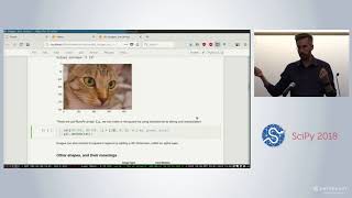 Image Analysis in Python with SciPy and scikitimage  SciPy 2018 Tutorial  Stefan van der Walt [upl. by Adnawaj123]