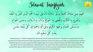 Selawat Tafrijiyah  Mohon Diluaskan Rezeki 7 jam [upl. by Ramunni843]