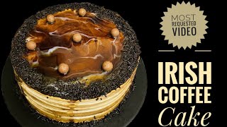 നിങ്ങൾ ആവശ്യപ്പെട്ട Irish coffee കേക്കിന്റെ റെസിപ്പി  Perfect Irish coffee cake recipe without oven [upl. by Chapin]