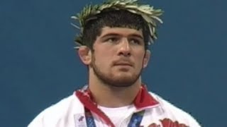 Freestyle wrestling highlights Athens 2004 96 kg [upl. by Theo]