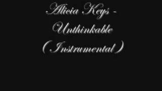 Alicia keys  unthinkable im ready official instrumental [upl. by Alphonso910]