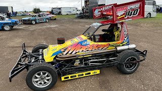 Brisca F2 Heat 2 Skegness Raceway UK Speedweekend Day 2 Saturday 130724 [upl. by Tihom801]